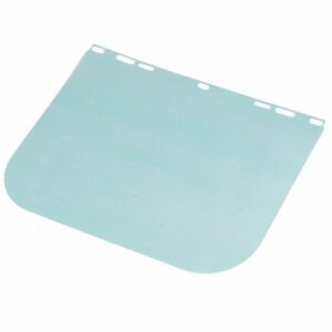 セフティ−3 防災面 替シールド ロング KB-16用 フェイスガード 防災面 交換用シールド 顔面保護 園芸・..