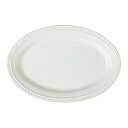 オーバル プレートS ラ・レーヌ 日本製 079047 maison blanche メゾンブランシュ | ケーキ皿 デザート皿 中皿 皿 白 ホワイト 日本製...