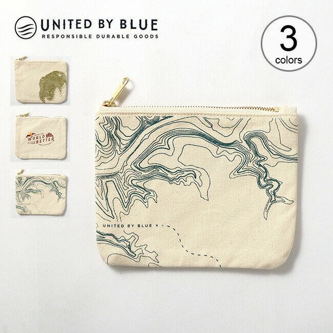 ユナイテッドバイブルー キャンバスポーチ UNITED BY BLUE CANVAS POUCH ポーチ 小物入れ 小物 雑貨 キャンプ おしゃれ アウトドア