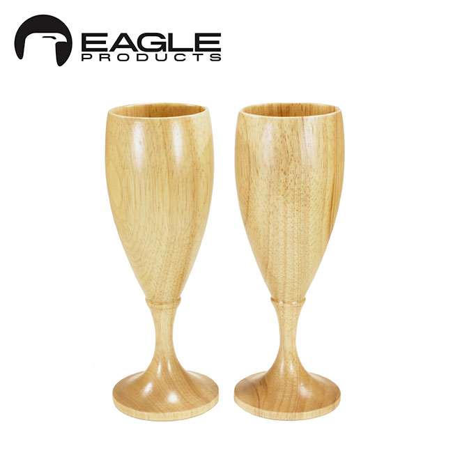 イーグルプロダクツ シャンパングラス2pcs EAGLE Products Champagne glass 2pcs LF33 シャンパングラス 木製 おしゃれ キャンプ アウトドア 【正規品】