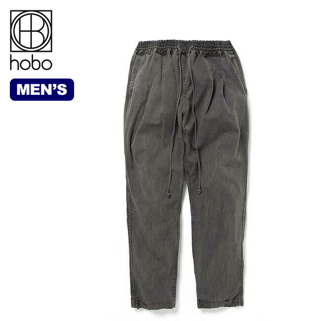 ホーボー アーチザンイージーパンツコットンツイル hobo ARTISAN EASY PANTS COTTON TWILL メンズ HB-P3401 ボトムス パンツ ロングパンツ キャンプ アウトドア 【正規品】