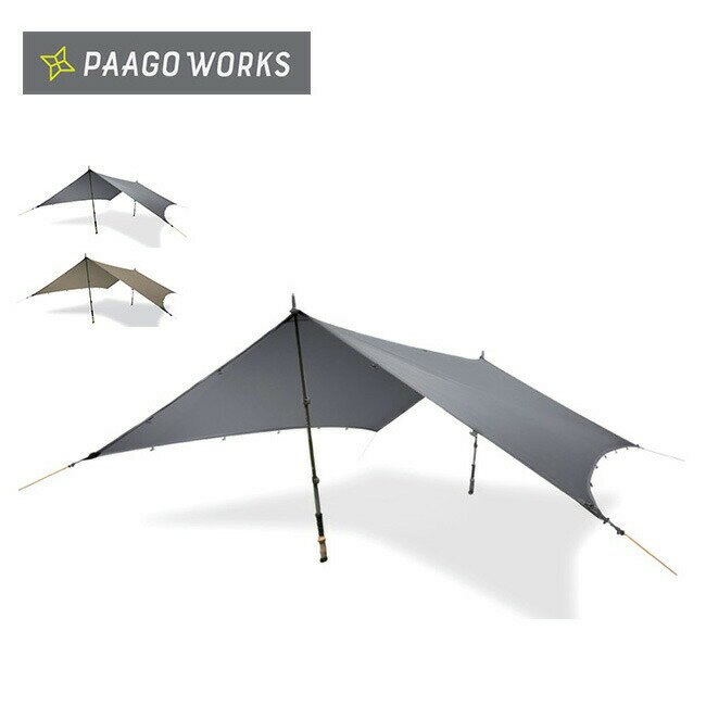 パーゴワークス ニンジャタープ PaaGo WORKS NINJA TARP CT101 タープ マルチタープ ソロキャンプ 軽量 コンパクト アウトドア 【正規品】