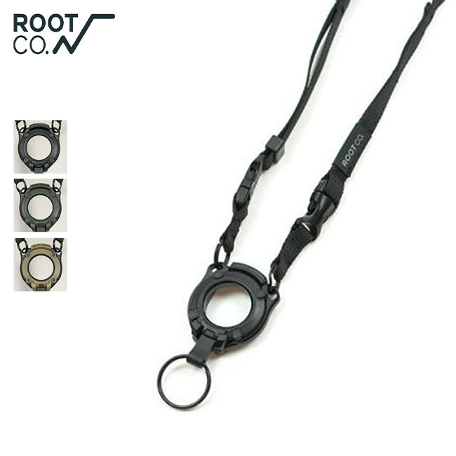 ルートコー グラビティクアッドマグネット/ショルダーループリングバージョン ROOT CO. GRAVITY QUAD MAG. NECK/SHOULDER LOOP RING ver. ストラップ ギアホルダー キーホルダー ネックストラップ アウトドア キャンプ フェス 【正規品】