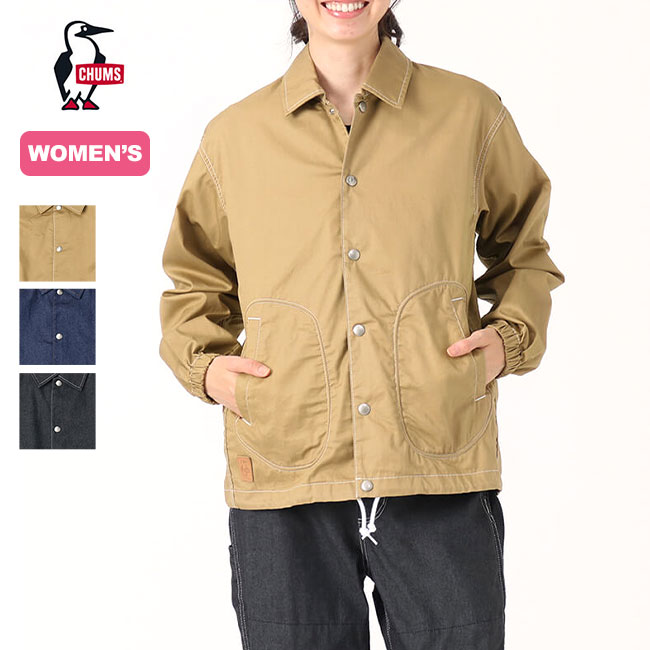 【特典あり】【SALE 30%OFF】チャムス フレイムリターダントコーチジャケット CHUMS Flame Retardant Coach Jacket レディース CH14-1342 トップス アウター コート ジャケット アウトドア フェス キャンプ