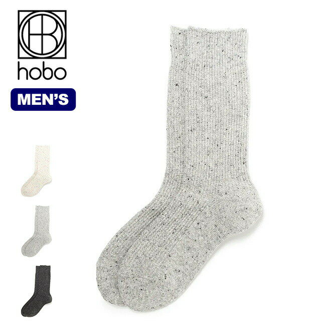 ySALE 30%OFFzz[{[ lbvN[\bNX A/PE/C/PU Y hobo NEP CREW SOCKS A/PE/C/PU HB-SO4001 C  AEghA Lv