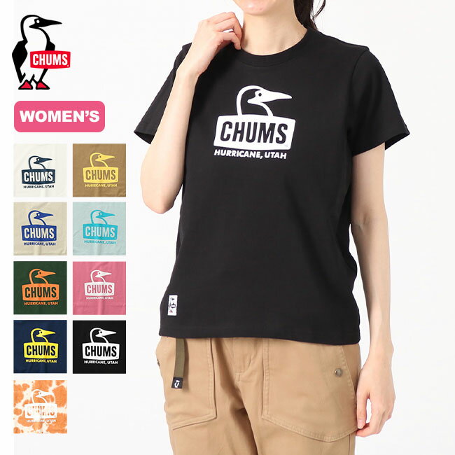 チャムス ブービーフェイスTシャツ【ウィメンズ】 CHUMS Booby Face T-Shirt レディース CH11-2278 トップス カットソー プルオーバー Tシャツ 半袖 アウトドア キャンプ フェス 【正規品】