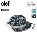 クレ リバーシブルビッグペイズリーハット Clef REV.BIG PAISLEY HAT メンズ レディース ユニセックス RB3653 帽子 ハット 柄 ブーニー フェス キャンプ アウトドア 【正規品】