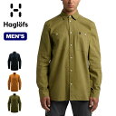 ホグロフス キュリアスヘンプシャツ メンズ HAGLOFS Curious Hemp Shirt Men 039 s 606214 通気性 抗菌性 長袖 カジュアルシャツ ハイキング アウトドア キャンプ 【正規品】