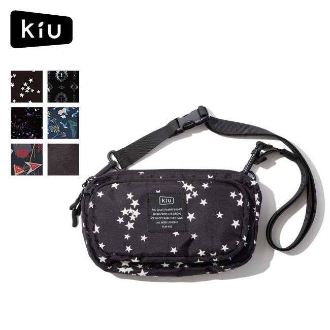 キウ 300Dフロントポケットミニショルダーバッグ KiU 300D FRONT POCKET MINI SHOULDER BAG K156 鞄 ショルダーバッグ ポーチ アウトドア フェス キャンプ トラベル 旅行 【正規品】