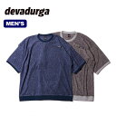 【SALE 20%OFF】デヴァドゥルガ ラップパイルカットソー devadurga WRAP PILE CUT SEW メンズ dg-1430 Tシャツ ティシャツ 半袖 カットソー トップス おしゃれ キャンプ アウトドア