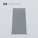 ムラコ ラピードX1-2P用グランドシート muraco GROUND SHEET for RAPIDE X1-2P MTE123003190 テント備品 グラ...