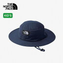 ノースフェイス ホライズンハット【キッズ】 THE NORTH FACE Kids' Horizon Hat ジュニア 子供 NNJ02312 ハット 帽子 子供 おしゃれ 日よけ 紫外線対策 子供用ハット トラベル 旅行 キャンプ アウトドア 【正規品】