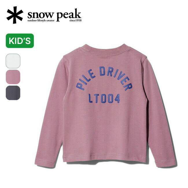 SALE 20%OFFۥΡԡ եץƥåL/S Tĥѥɥ饤С snow peak apparel Kids ...