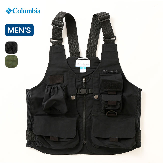 コロンビア グリーンパインズベスト Columbia GreenPinesVest メンズ PM0085 ベスト トップス ギアベスト フェス キャンプ アウトドア 【正規品】