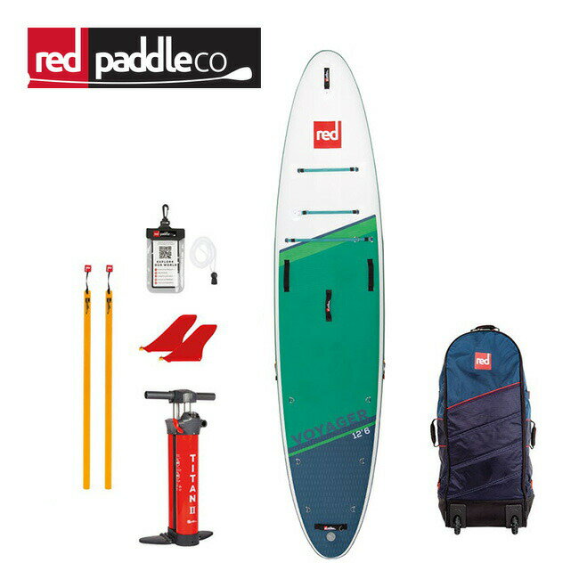 レッドパドル ボイジャー12.6×32 Red Paddle 04022220030 サップ SUP ボード スタンドアップパドル 海 キャンプ アウトドア 【正規品】 1