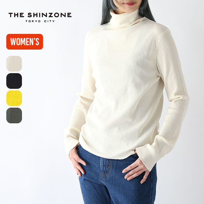 ザ シンゾーン ハイネックリブ THE SHINZONE HIGH NECK RIB レディース ウィメンズ 19SMSCU05 トップス ニット タートルネック プルオーバー キャンプ アウトドア 【正規品】