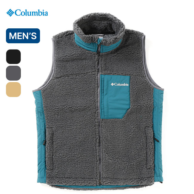 【SALE 30 OFF】コロンビア アーチャーリッジ2ベスト メンズ Columbia Archer Ridge 2 Vest メンズ PM0285 トップス アウター ベスト フリースベスト ボアベスト アウトドア フェス キャンプ