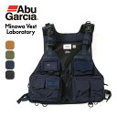 アブガルシア×ミノワベストラボラトリー トラウトフィッシングベスト ABUxMINOWA VEST LABORATORY 00CAB-031 チョッキ 重ね着 釣り 高機能 おしゃれ キャンプ アウトドア 【正規品】