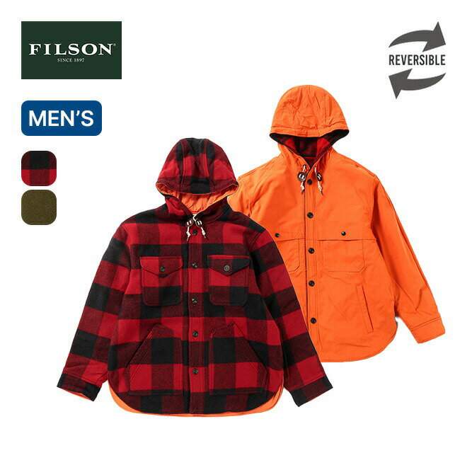 フィルソン スノホミッシュリバーシブルジャケット FILSON SNOHOMISH REVERSIBLE JACKET メンズ 8047-45-00012 アウター 羽織り トップス ジャケット フード フーディ おしゃれ キャンプ アウトドア 【正規品】 1