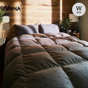 ナンガ ダウン デュベ ダブル NANGA DOWN DUVET DOUBLE 掛け布団 布団 羽毛布団 リサイクルダウン 寝具 ダブルベッド用 おしゃれ キャ...
