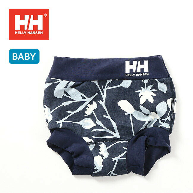 【SALE 50%OFF】ヘリーハンセン フラワープリントビーチブルマ【ベビー】HELLY HANSEN 赤ちゃん 女の子 HB82206 水着 ブルマ ズボン オーバーパンツ 海 プール 【正規品】