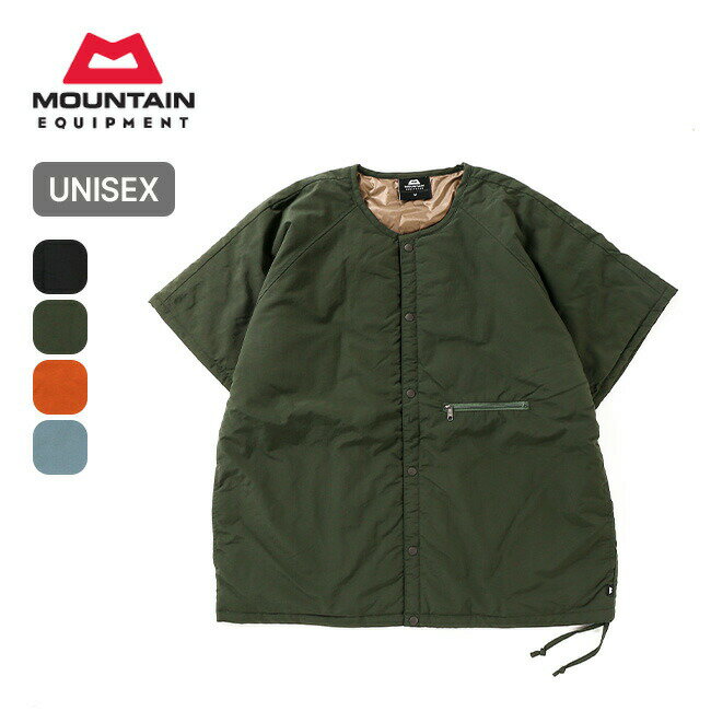 楽天サンデーマウンテン Select Deals【SALE 30％OFF】マウンテンイクイップメント インサレーテッドスナップTEE MOUNTAIN EQUIPMENT INSULATED SNAP TEE メンズ レディース ユニセックス 425780 アウター ジャケット 半袖 レイヤード 中綿 防寒 おしゃれ キャンプ アウトドア 【正規品】