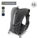 パーゴワークス ラッシュ7R PaaGo WORKS RUSH 7R RP301 バックパック ベスト型 リュック 7.5L 男女兼用 メンズ レディース ランニング トレイル ロード 通勤ラン マラソン レース ジョギング 揺れない サイズ調節 登山 キャンプ アウトドア(4)