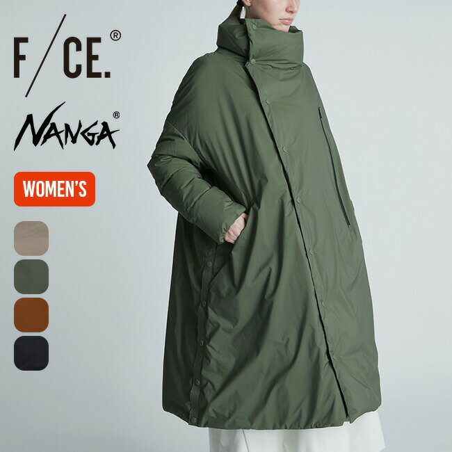 エフシーイー ナンガ FTスタンドダウンコート F／CE.×NANGA FT STAND DOWN COAT FCE レディース ウィメンズ FNA09232W0003 アウター 羽織り トップス ジャケット ロングコート ロングジャケット おしゃれ キャンプ アウトドア 【正規品】