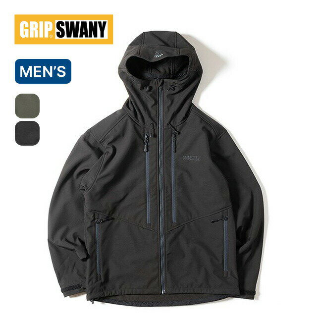 ObvXj[ GS\tgVFt[fB GRIP SWANY GS SOFTSHELL HOODY Y GSJ-87 AE^[ gbvX \tgVF t[fB[  h gbLO oR AEghA Lv yKiz