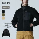 【SALE Max20%OFF】タイオン ダウンボアリバーシブルジャケット ユニセックス TAION メンズ ウィメンズ レディース TAION-R102MB ...