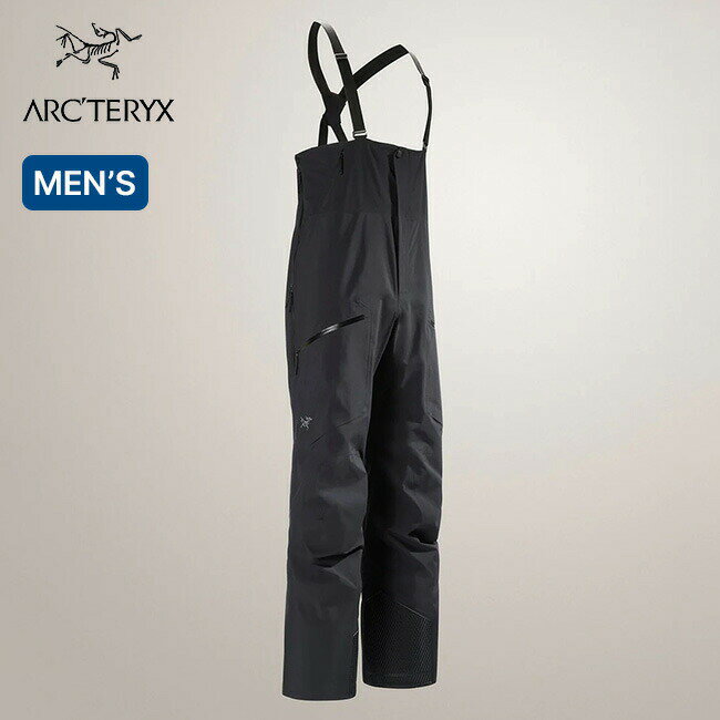 アークテリクス ラッシュビブ パンツ ARC'TERYX rush bib pants メンズ X00000605901 ビブ つなぎ ロングパンツ スキー スノーシェル ボトムス キャンプ アウトドア 【正規品】