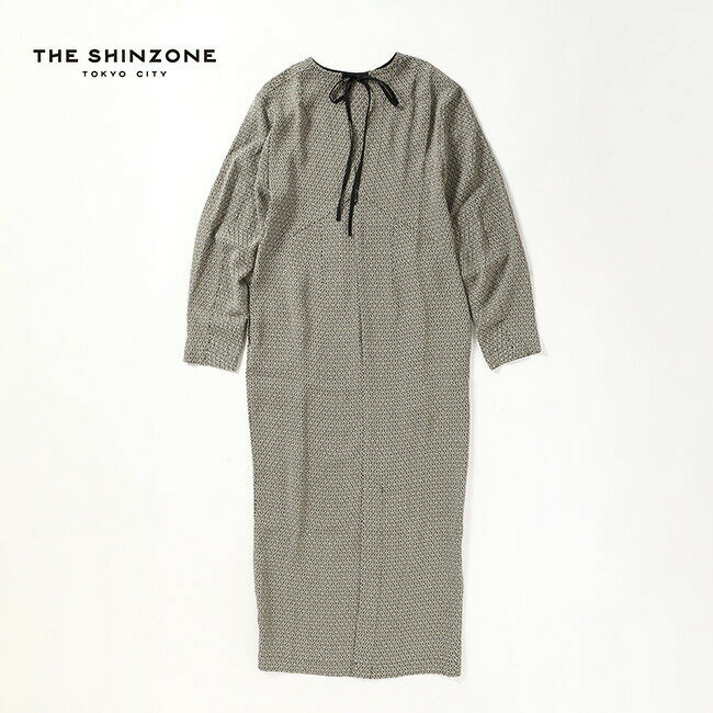  󥾡 JQɥ쥹 THE SHINZONE KOMON JACQUARD DRESS ǥ  24SMSOP...