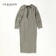 ザ シンゾーン コモンJQドレス THE SHINZONE KOMON JACQUARD DRESS レディース ウィメンズ 24SMSOP03 ワンピース ロング丈 ジャカード織り 小紋柄 バックスリット 【正規品】