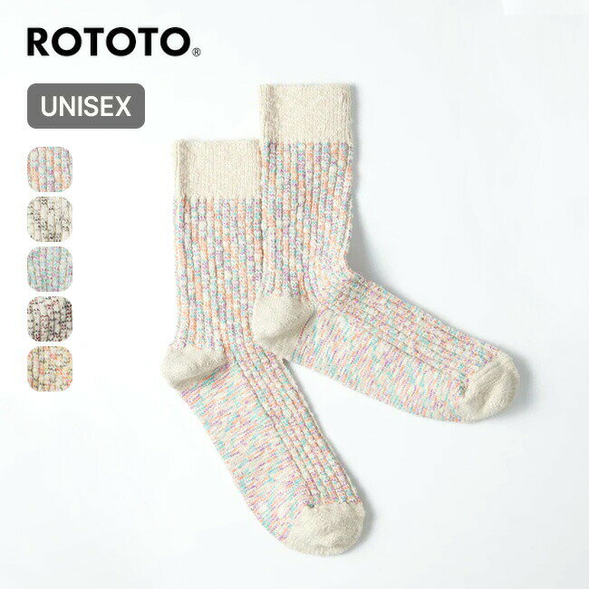 gg JXuN[\bNX ROTOTO KASURI RIBBED CREW SOCKS jZbNX Y fB[X R1513 C  AEghA Lv yKiz