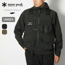 スノーピーク×トーンドトラウト キャンプベスト snow peak apparel×TONEDTROUT Camp Vest メンズ レディース ユニセックス TT2410-VT02トップス 重ね着 レイヤード 羽織り 釣り フィッシング アパレル キャンプ アウトドア 【正規品】