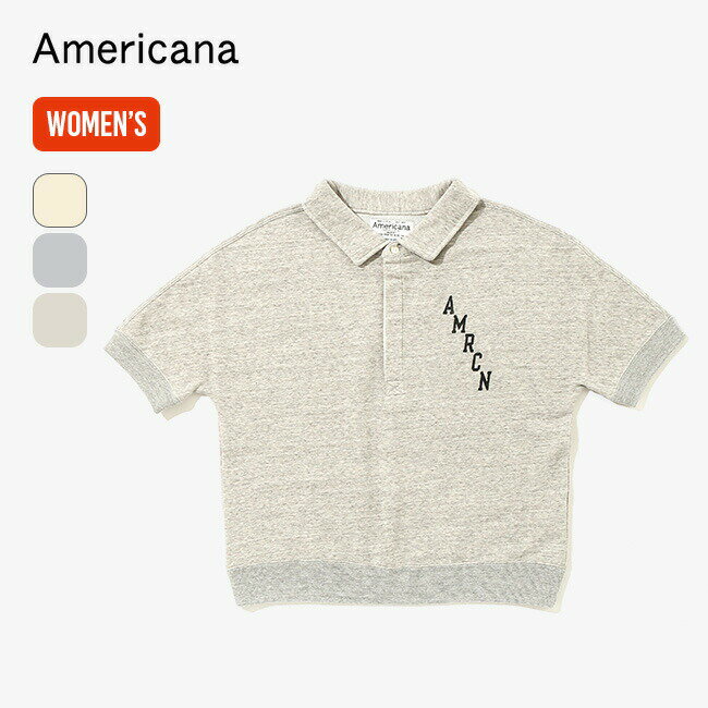 ꥫ S/S ݥ顼å AMERICANA ǥ  BRF-690A ȥåץ å ȥ졼ʡ ...