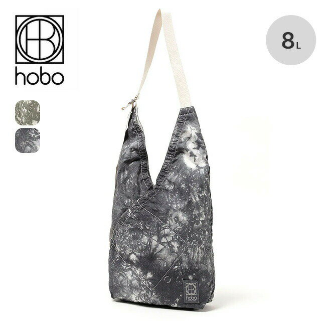 z[{[ AY}V_[obOS RbgiCbvXgbvJ^C_C hobo AZUMA SHOULDER BAG S COTTON NYLON RIPSTOP CAMO TIE-DYED HB-BG4301  V_[ AEghA Lv yKiz