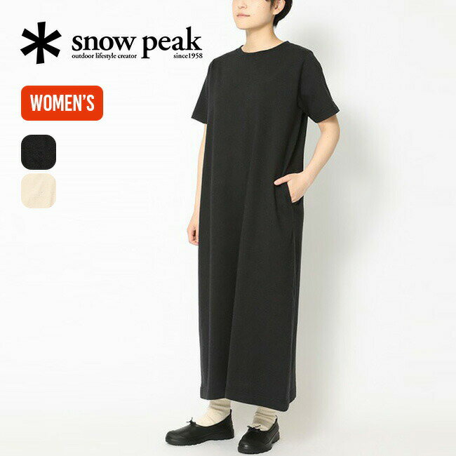 Ρԡ ꥵ륳åȥإӡɥ쥹 snow peak apparel Recycled Cotton Heavy Dress ...