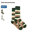 ホワイトマウンテニアリング ストライプソックス White Mountaineering STRIPE SOCKS メンズ WM2471811 靴下 ソックス アウトドア フェス キャンプ 【正規品】