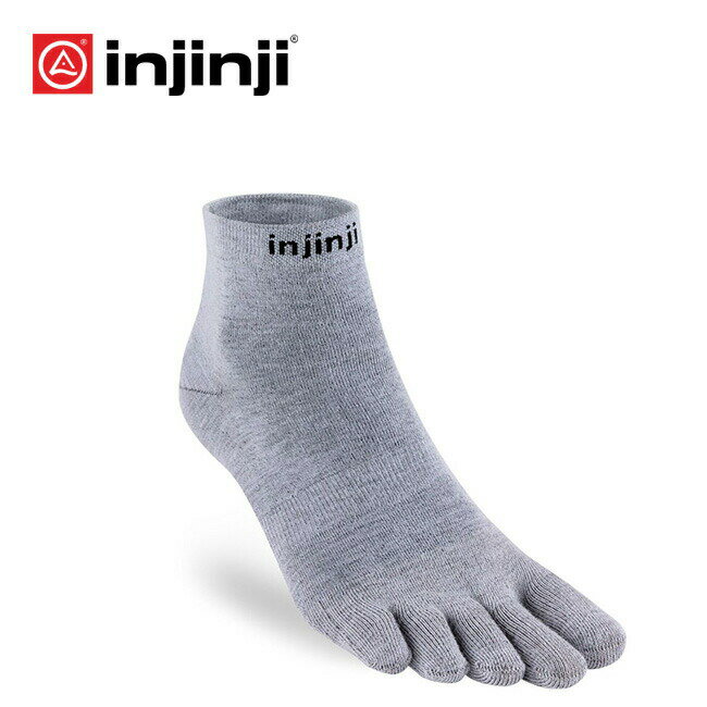 インジンジ ライナークルーミニクルー injinji ユニセックス メンズ レディース 060230 靴下 五本指ソックス ショートソックス ランナー ランニング スポーツ キャンプ アウトドア 【正規品】