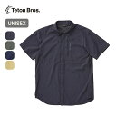 ティートンブロス ジャーニーシャツ ユニセックス Teton Bros. Journey Shirt メンズ レディース ウィメンズ シャツ トップス 半袖シャツ カラーシャツ キャンプ アウトドア フェス 【正規品】