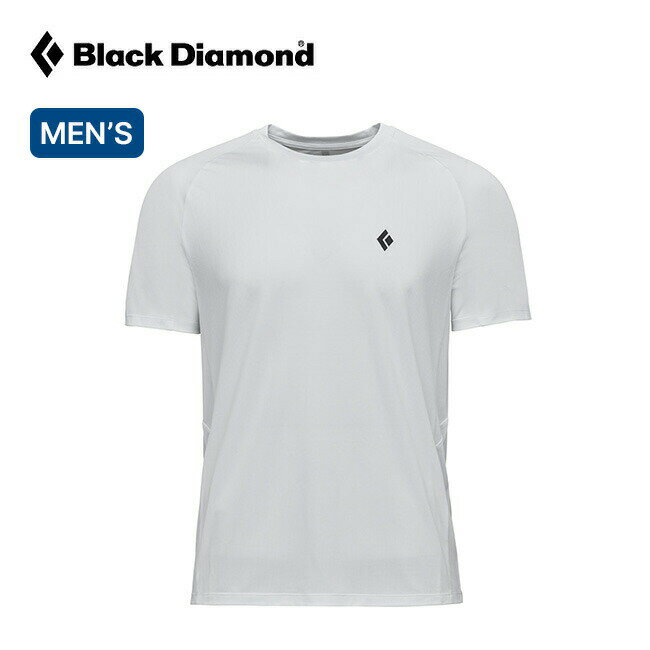 ブラックダイヤモンド ライトワイヤーテックティー Black Diamond LIGHTWIRE TECH T メンズ BD66708 Tシャツ 半袖 ショートスリーブ 速乾 ストレッチ スポーツ キャンプ アウトドア 【正規品】