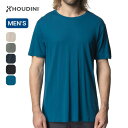 フーディニ ツリーTee メンズ HOUDINI Tree Tee 230954 Tシャツ 半袖 ショートスリーブ トップス 伸縮 速乾 デイリーユース おしゃれ キャンプ アウトドア