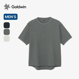 ゴールドウィン ワッフルライトガセットTシャツ GOLDWIN WF Light Gusset T-shirt メンズ GM64104 Tシャツ ティシャツ 半袖 カットソー トップス おしゃれ キャンプ アウトドア 【正規品】