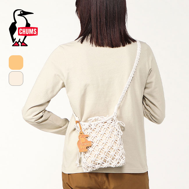 チャムス ニッティングロープショルダーバッグ CHUMS Knitting Rope Shoulder Bag CH60-3722 バッグ 鞄 ショルダーバッグ アウトドア フェス キャンプ 【正規品】