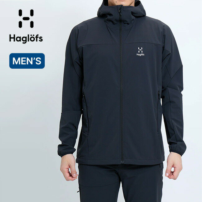 ホグロフス モランソフトシェルフード メンズ HAGLOFS Moran Softshell Hood Men 606502 フード ジャケット 防風 防水性 アウトドア キャンプ 【正規品】