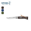 オピネル ステンレススチール皮紐付#8Colorama OPINEL ツールナイフ キャンピングナイフ 万能ナイフ カッター フェス おしゃれ キャンプ アウト...