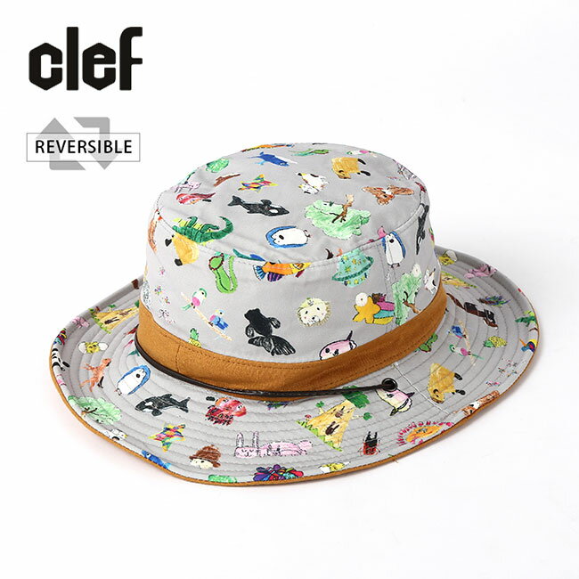 クレ リバーシブルMFKハット3 Clef REV.MFK HAT メンズ レディース ユニセックス RB3654 帽子 ハット メッシュ キャンプ アウトドア 【正規品】