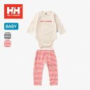 【SALE 10%OFF】ヘリーハンセン マイファーストHHボーダープリントロンパースセット【ベビー】 HELLY HANSEN My First HH Border Print Rompers Set ベビー HB32374 赤ちゃん レギンス 出産祝い ギフト かわいい おしゃれ キャンプ アウトドア