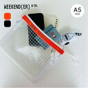 ウィークエンダー GRIDフラットケースA5 WEEKEND(ER) GRID Flat case ポーチ 収納 小物 ケーブル 機器 おしゃれ キャンプ アウ...